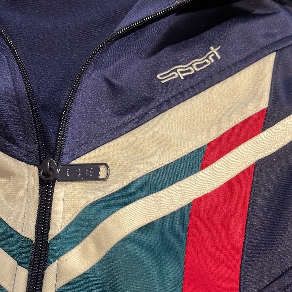 Vintage 80’s track jacket - Picture 3 of 7